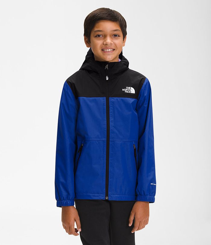 The North Face Boys Jacket Warm Storm Rain 591DQKAGX - Blue